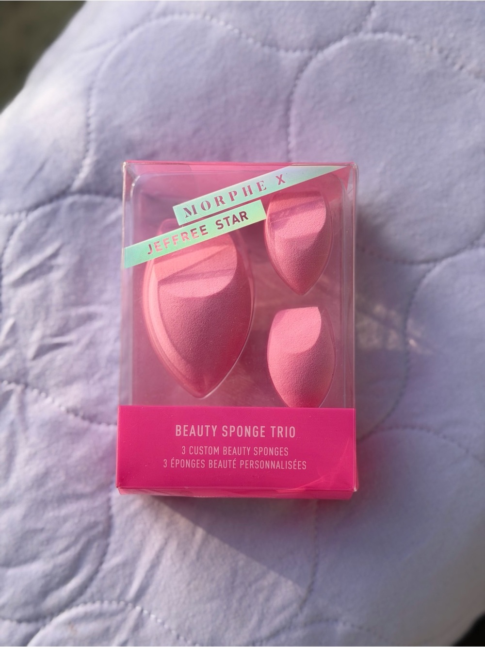 Jeffree Star Pink Beauty Sponge Trio - 3-Piece Blending Set